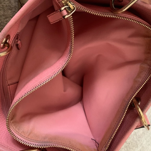 Gucci Monogram With Pink Leather - Picture 9 of 11